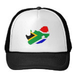 South Africa Flag Map full size Mesh Hat
