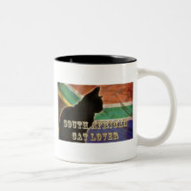 SOUTH AFRICAN CAT LOVER MUG