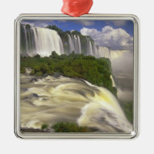 South America, Brazil, Igwacu Falls. Glorious Ornament