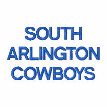 SOUTH ARLINGTON COWBOYS EMBROIDERED HOODED SWEATSHIRT