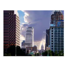 South Congress Ave Downtown, Austin, TX Post Card