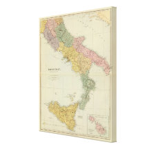 South Italy Stretched Canvas Prints