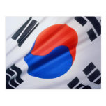 South Korean Flag Postcard