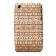 South Pacific Tribal Wood Pattern iPhone 3G/3GS Case-Mate iPhone 3 Case