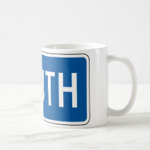 South Street Sign Coffee Mug