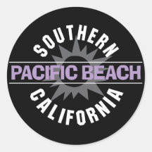 Southern California - Pacific Beach Stickers