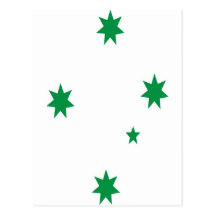 Southern Cross Green Postcard