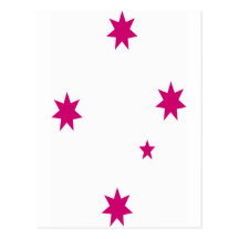 Southern Cross Pink Post Card