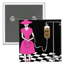 Southern Gal's Sweet Tea IV Button