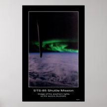Southern lights the aurora Austral... Posters