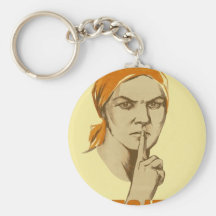 Soviet Propaganda Keychains