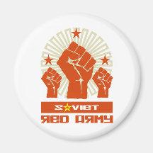 Soviet Red Army 3 Fists Magnets