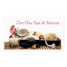 Spa Business Card