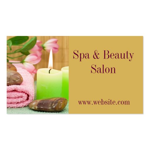 Spa Business Card