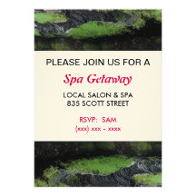 Spa getaway Invitation