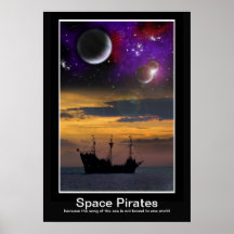 Space Pirates Posters