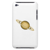 Space Planet with Rings Barely There iPod Case