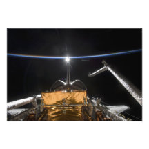 Space Shuttle Atlantis' payload bay Photo