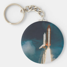 Space Shuttle Discovery Blast Off Keychains