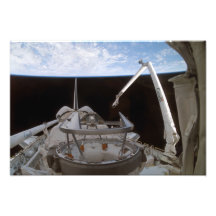 Space Shuttle Discovery's payload bay 2 Photo