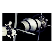 Space Station of the Future Business Cards
