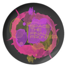 Space the Final Frontier Plate