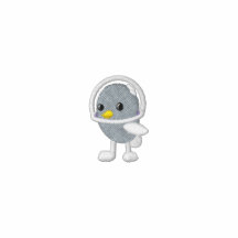 Space Tweep Small Birdonaut Embroidered Polo Shirt