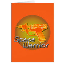 Space Warrior Card Template