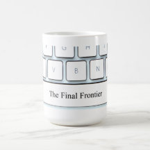 Spacebar, the final frontier mug