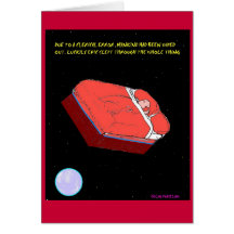 Spaced Out Birthday Card