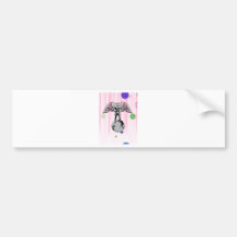 spaceman angel bodybuilder bumper sticker