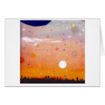 SpaceScape Greeting Card