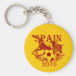 Spain 2010 car keychain for Espana La Roja fans