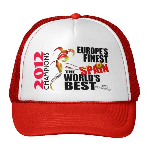 Spain 2012 Euro Cup Champions Hat