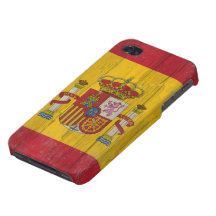 Spain Flag vintage grunge iPhone 4/4S Cover