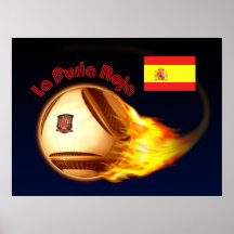 Spain La Furia Roja Posters