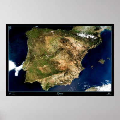Spain Satellite