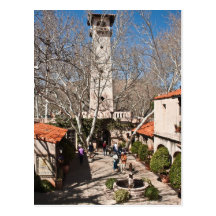 Spanish Patio & Tower Postcards