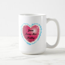 Sparkle Heart Mug