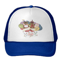 Sparkling Bears New Year Trucker Hats