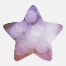 Sparkling Lights 1 Star Stickers
