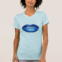 Sparkling Lips T Shirts