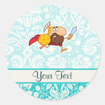 Spartan Gladiator; Cute Stickers