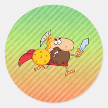 Spartan Gladiator design Stickers
