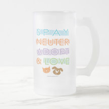 Spay Neuter Adopt Love Mug