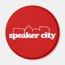 Speaker City old school Fridge Magnets