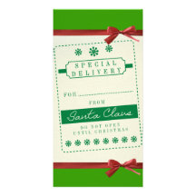 Special Christmas Card Custom Photo Card