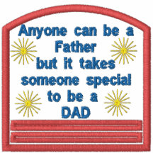 Special Dad Embroidered Shirt