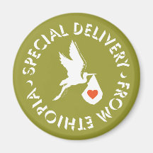 Special Delivery From Ethiopia Magnets