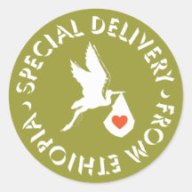 Special Delivery From Ethiopia - Stickers